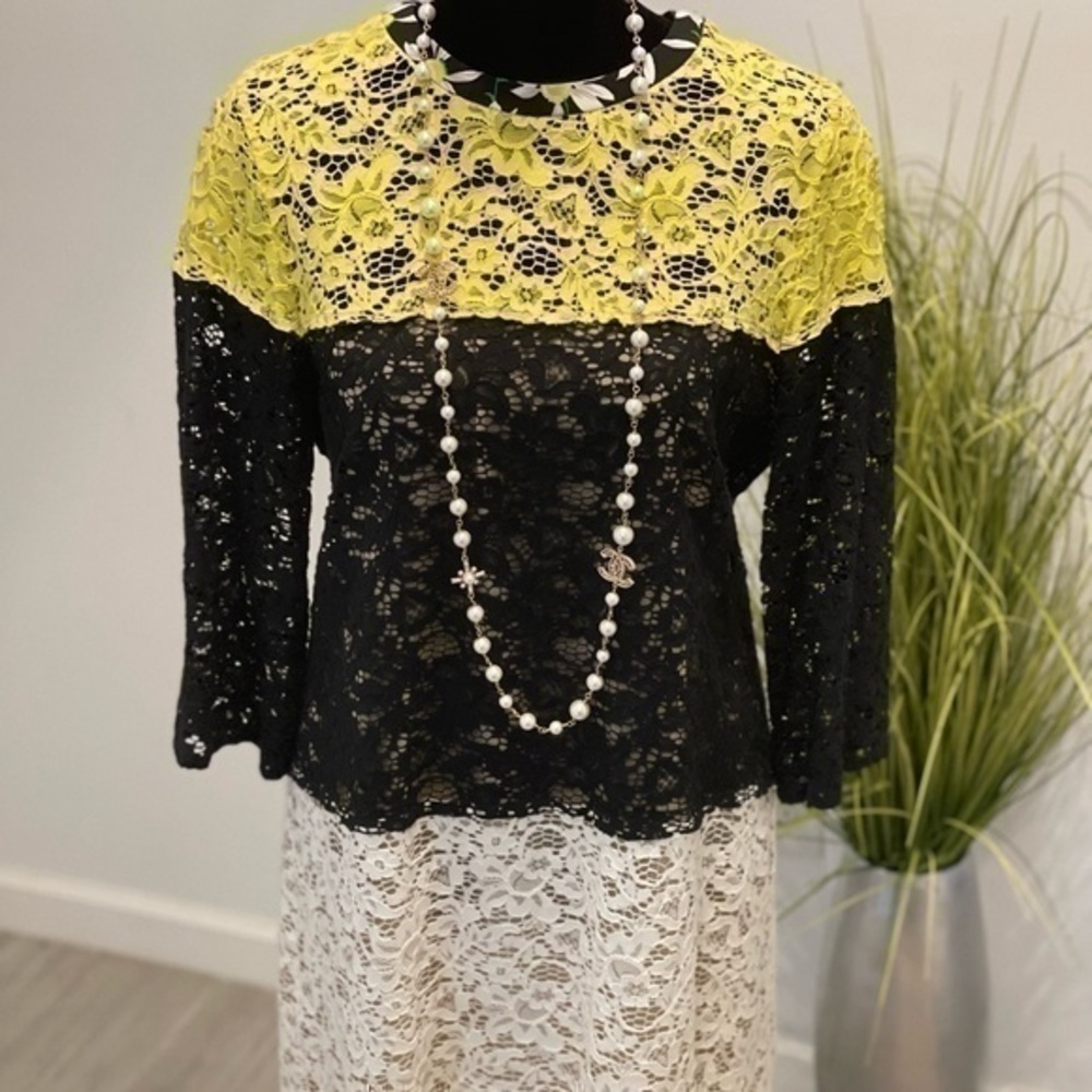 Max Mara Lace Dress - Picture 4 of 14